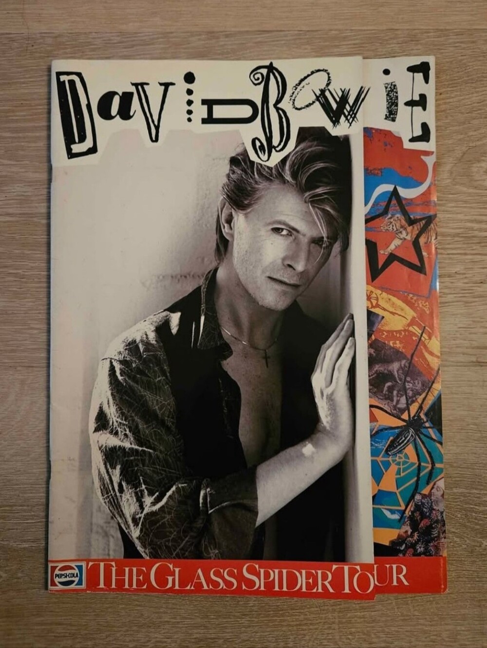 David Bowie The Glass Spider Tour Program Book